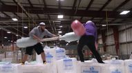 Video: This Gladiator-style Bubble Wrap Battle is the stuff of childhood dreams