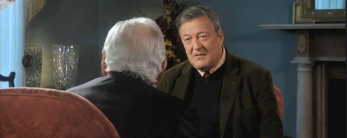 Stephen Fry blasphemy Gay Byrne