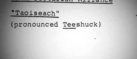 Official British document from 1985 banned government from saying ‘Ireland’