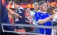 Pic: Who else spotted the man wearing the Cavan GAA jersey during the Superbowl?