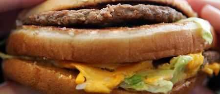 Pic: This beast of a burger is a foot tall and has 10,500 calories in it