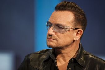 Bono clucks like a chicken before U2 gigs