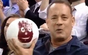 Video: Tom Hanks was reunited with Wilson from Castaway this week and it was lovely
