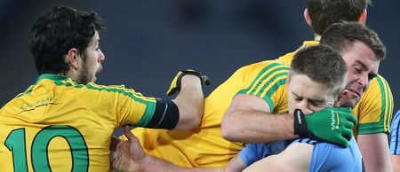 Donegal boss Rory Gallagher’s hat is the star of the show v Dublin