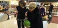 Video: 84-year old woman tries bowling for the first time; hits a strike on her first throw
