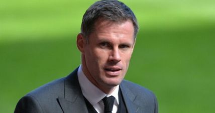 Pic: Jamie Carragher had the best reaction to the simply staggering new Premier League TV deal
