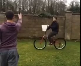 Video: University of Limerick students create class trick-shot video using bins and cans of deodorant