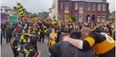 Video: Great scenes in Portlaoise as fans of Kerry side Austin Stacks go crazy on the streets