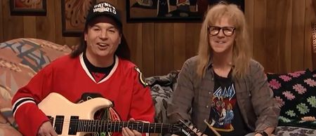 Video: Wayne and Garth from Wayne’s World reunited in ‘excellent’ segment on Saturday Night Live