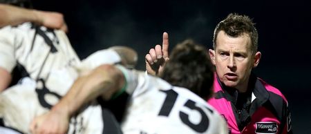 Pic: Leinster fans present Nigel Owens with passport after Ryanair debacle