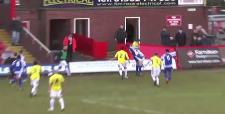 Video: Angry footballer sent off after attacking opponent with a perfect WWE body slam