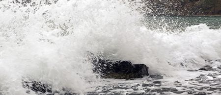 Video: The waves were pretty crazy off the coast of Mayo today