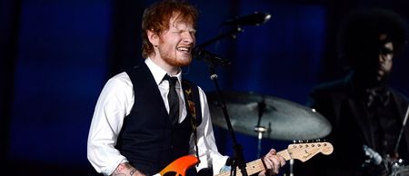 Audio: Ed Sheeran read out his own version of the weather on BBC Radio One today