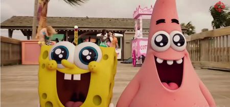 Go hiontach: The new SpongeBob movie will be available as Gaelige in Irish cinemas
