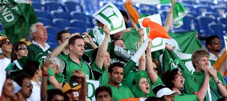 Pic: Irish fan displays the most Irish sign ever at the Cricket World Cup