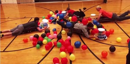 Video: This real life version of Hungry Hungry Hippos looks like great craic