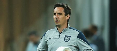Pic: The England U20 scrum half playing against Ireland tonight looks very like Gary Neville