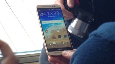 HTC unveils latest iPhone challenger, the HTC One M9