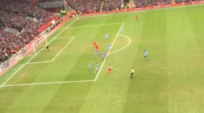 Video: Brilliant fan footage of Philippe Coutinho’s winning goal for Liverpool yesterday
