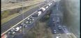 Pic: These people on the M50 are very annoyed with the chronic traffic this morning