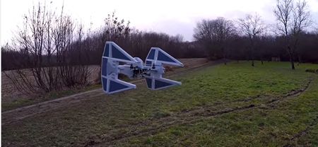 Video: Stop everything because there’s a fully functioning Tie Fighter from Star Wars