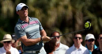 Vine: Rory McIlroy got really frustrated and threw his club into a pond earlier