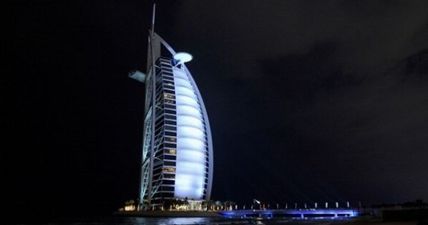 Pic: This ‘Irish’ fridge in Dubai is well and truly stocked ahead of St. Patrick’s Day