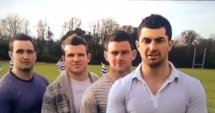 Video: Brian O’Driscoll takes the mickey out of his former teammates acting skills during this promo clip
