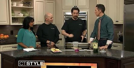 Video: Irish chef uses the phrase ‘squeeze the bollix off it’ on live television in the US