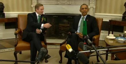 Video: Barack Obama left Enda Kenny hanging at the White House yesterday and it was incredibly awkward