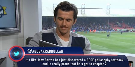 Video: Joey Barton (of all people) reading mean tweets about himself is a good bit of craic