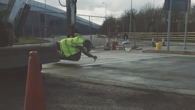 Video: Cork builders use unorthodox approach to levelling concrete
