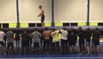 Vine: Gymnast lands massive quadruple backflip with the help of 26 friends