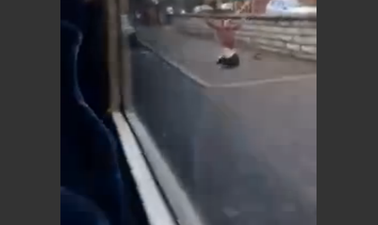 Video: It’s not hard to see why this footage of a guy chasing a bus in Belfast has gone viral