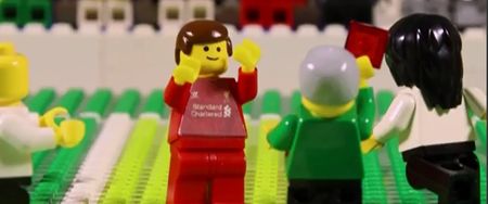 Video: Steven Gerrard’s red card against Man Utd gets the Lego treatment