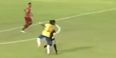Vine: Here’s a Brazilian footballer performing a wrestling move on a referee