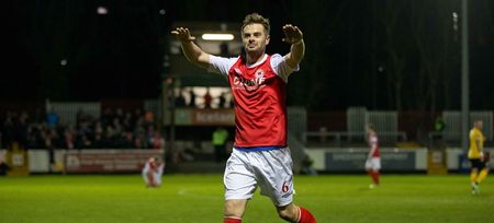 Video: Greg Bolger’s 45-yard strike for St. Pat’s last night was out of this world