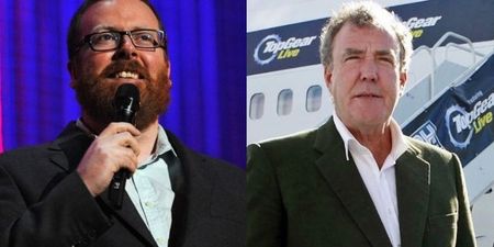 Pic: Frankie Boyle defends Irish people and shuts up Jeremy Clarkson in one message