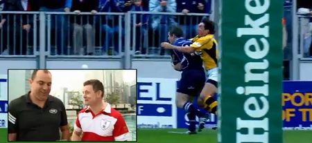 Video: Brian O’Driscoll analyses one of his greatest-ever tries as a guest host on Rugby HQ