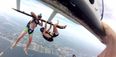 Video: These lunatics did a helicopter skydive and the GoPro footage of it is insane