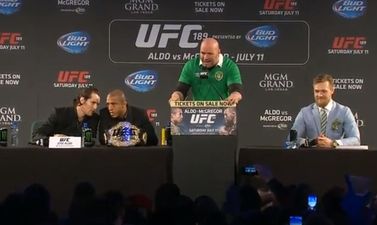 Video: Stream Conor McGregor and Jose Aldo’s press conference here