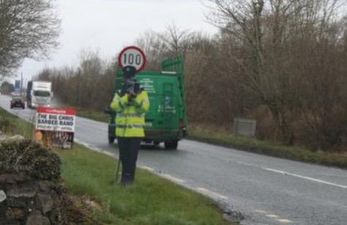 Mayo County Council fool motorists with a fake Garda on the side of the road