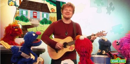 Video: Ed Sheeran teams up with some Sesame Street legends for his new song