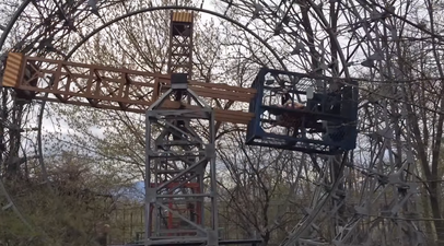 Video: This human-powered theme park looks both fun and terrifying