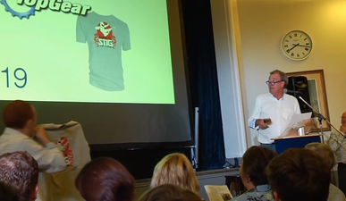 Video: Jeremy Clarkson had some interesting things to say about Top Gear & the BBC at this local auction