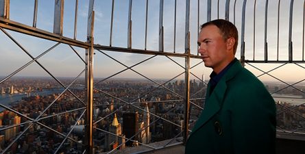 Pic: Jordan Spieth takes a masterful selfie on top of the Empire State Building