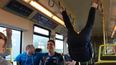 Video: Irish man uses hand loops on the DART to perform pull-ups with his feet