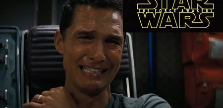 Video: Matthew McConaughey had by far the best reaction to the new Star Wars trailer