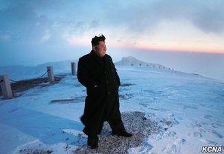 Scepticism greets claims that Kim Jong-un scaled North Korea’s highest mountain