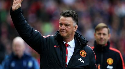 Video: Louis van Gaal handed summer transfer list by a fan; his reaction is fantastic